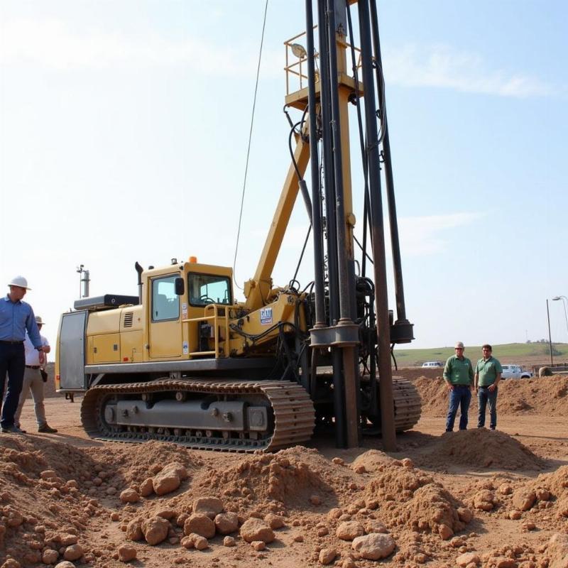 Khám phá quá trình lấy mẫu đất để phân tích sức chịu tải, đảm bảo nền móng vững chắc cho công trình